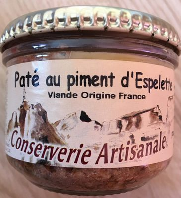 Paté au piment d'Espelette
