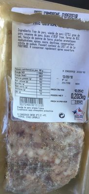 pate campagne superieur