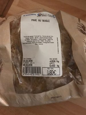 Pavé au seigle