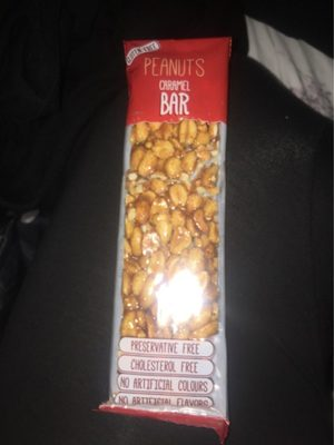 Peanut caramel bar