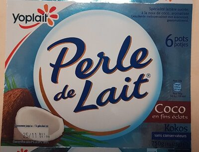 Perle de lait Coco en fins éclats x6