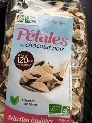 Petales au chocolat noir
