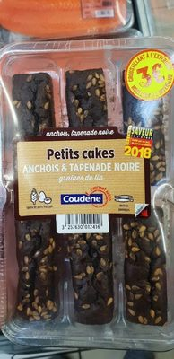 Petits cakes anchois et tapenade noire