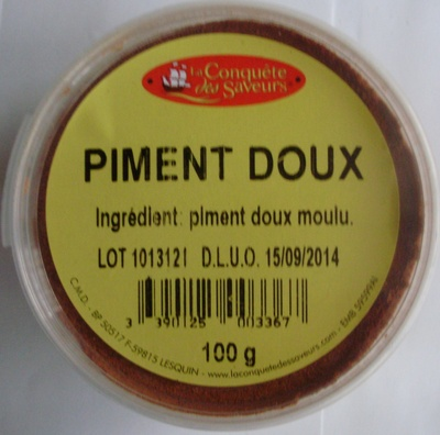 Piment doux 100 g