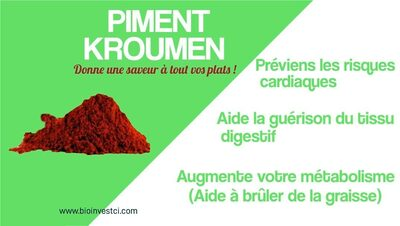 PIMENT KROUMEN sésame
