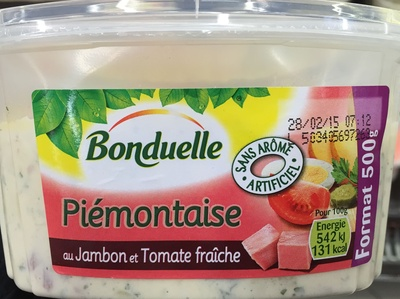 Piémontaise au Jambon et Tomate fraîche