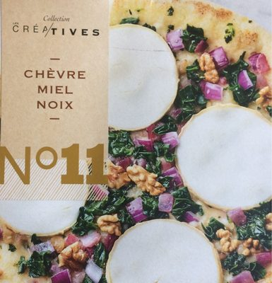 Pizza chèvre miel noix