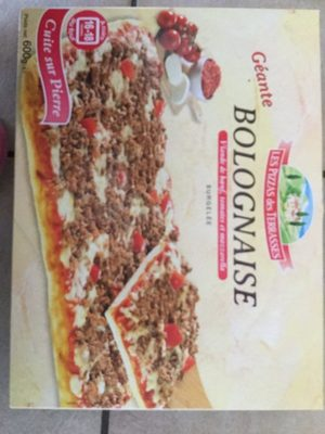 Pizza Geante Bolognaise