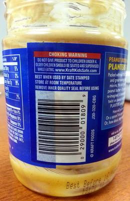 Planters Nut-Rition Energy Mix Banana Granola Nut Peanut Butter