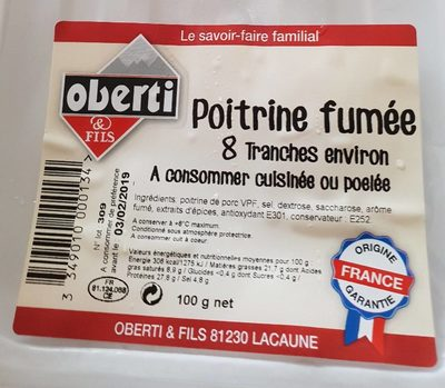 Poitrine fumé