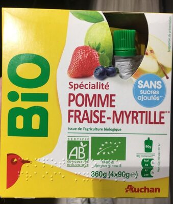 Pomme fraise-myrtille
