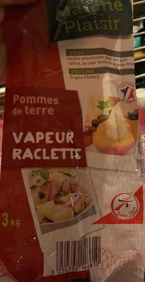 Pommes de terre vapeur raclette