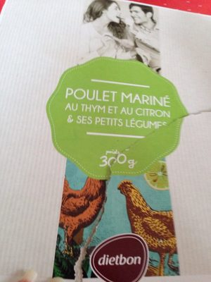 Poulet au citron et legumes
