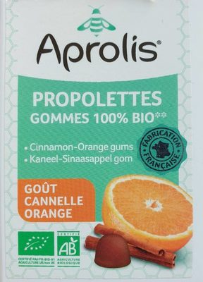 Propolettes Bio Cannelle Orange