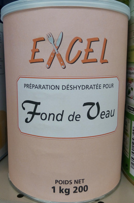 Préparation déshydratée pour fond de veau