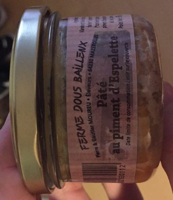 Pâté au piment d’Espelette