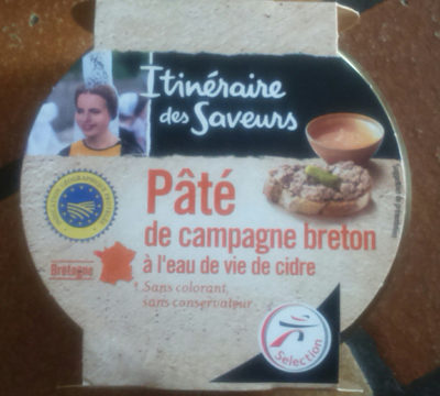 Pâté de campagne breton à l'eau de vie de cidre