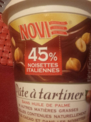 pâte à tartiner