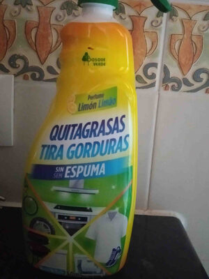 Quitagrasas sin espuma