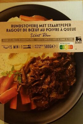 Ragoût boeuf poivre à queue