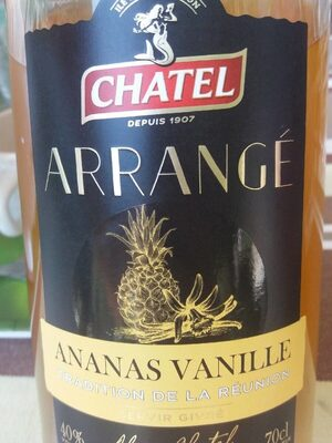 Rhum Arrangé ananas vanille