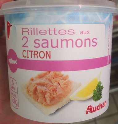 Rillettes aux 2 saumons Citron