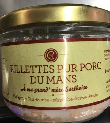 Rillettes pur porc du Mans