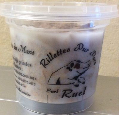 Rillettes pur porc trempées à la louche