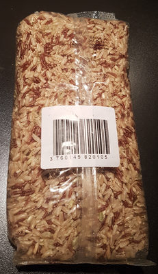 riz de Camargue. Duo rouge et complet.