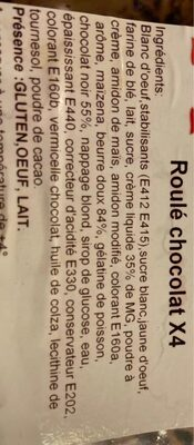 Roulé chocolat