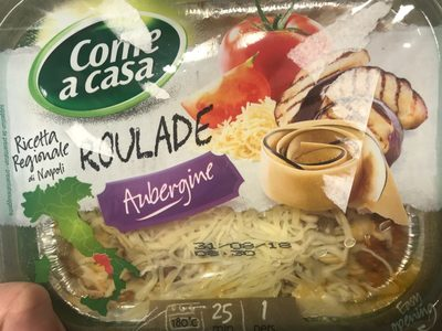Roulade aux aubergines