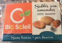 Sablés amandes épeautre