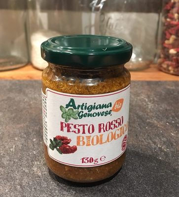 Salsa Pesto Rojo 130GR. Biocop