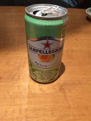 San pellegrino pesca + tea