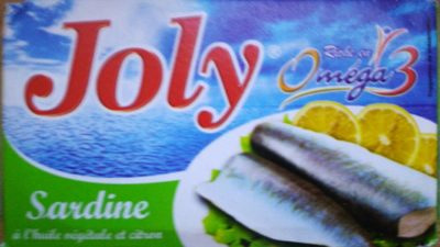 Sardine à l'huile végétale et citron