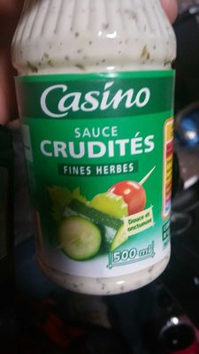 Sauce crudités fines herbes