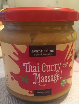 Sauce thaï au curry bio