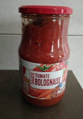 Sauce tomate bolognaise auchan