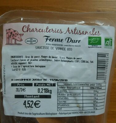 Saucisse de viande