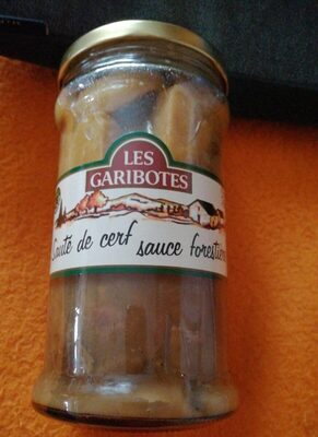 Sauté de cerf sauce forestière