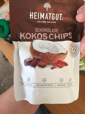Schokolade kokos chips