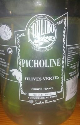 Seaux 3kg d'olive vertes