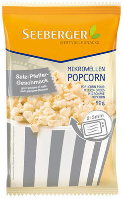 Seeberger Mikrowellen Popcorn Salz-pfeffer Geschmack