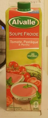 Soupe Froide - Tomate, Pastèque & Menthe