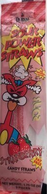 Sour power straws