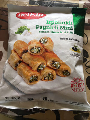 Spinach-Cheese Mini Rolls