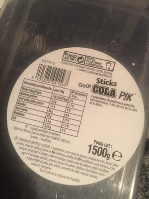Stick cola pik