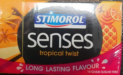Stimorol Senses Tropical Twist 18X27G
