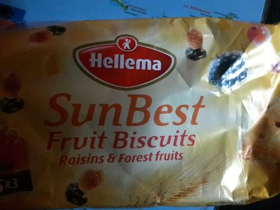 Sunbest Fruit Biscuits Raisin & Forest Fruit