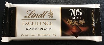 Tablette De Chocolat Noir 70% Cacao